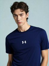 Men's Under Imported Mesh Dry-Fit Navy Tees